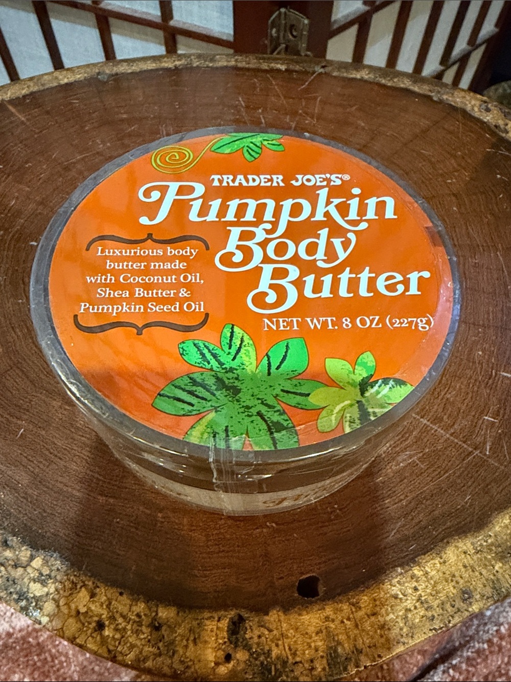 Trader Joe's Pumpkin Body Butter NEW 2026 Shea Coconut Oil Pumpkin Seed Oil 8oz